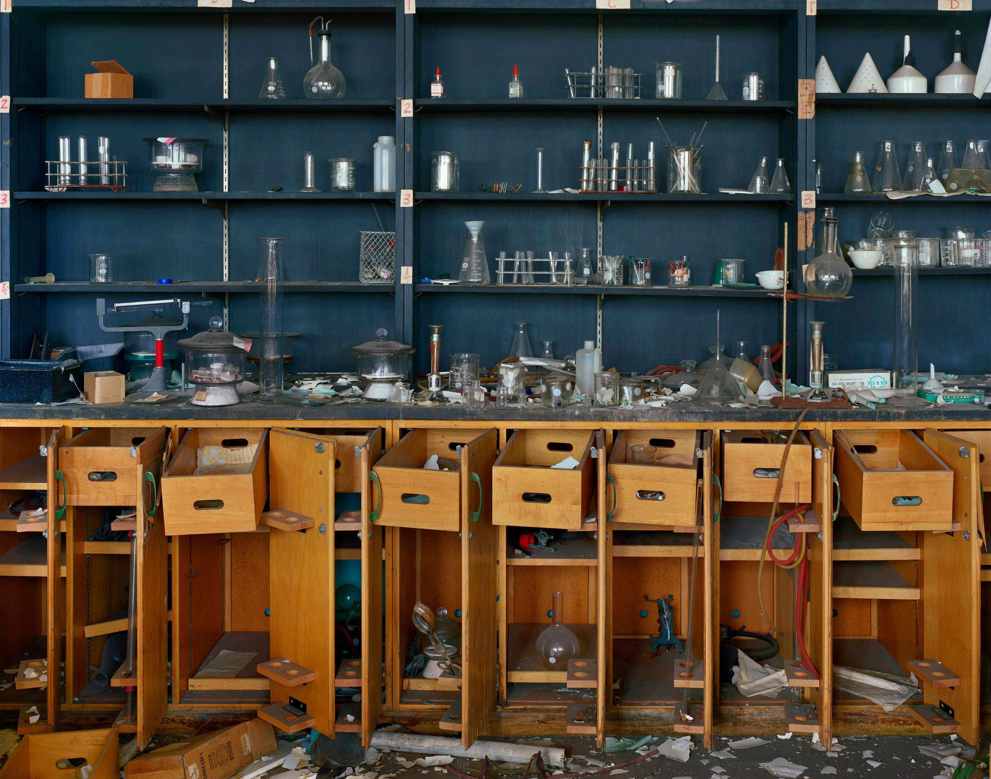 Archival Pigment Print

Ruins of physics Classroom at Cass Tech HS

All available sizes & editions for each size of this photograph:
30" x 40” - Edition of 5 + 2 Artist Proofs
40" X 50"- Edition of 5 + 2 Artist Proofs
50" X 60"-  Edition of 5 + 2