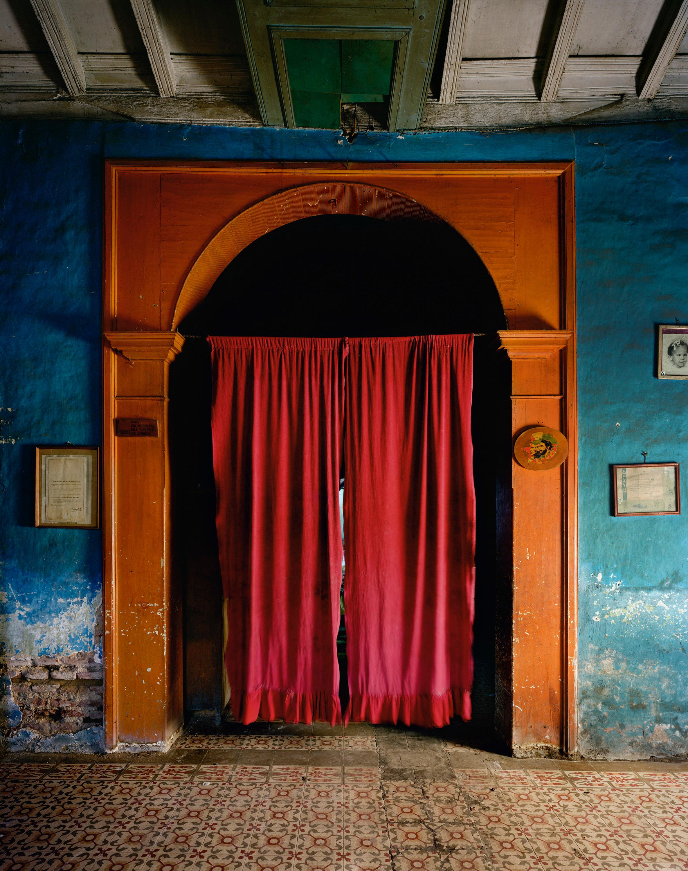 Archival Pigment Print

Red Curtains used for santeria

All available sizes & editions for each size of this photograph:
60" X 50"- Edition of 5 + 2 Artist Proofs
90" X 70"-  Edition of 5 + 2 Artist Proofs

This photograph will be printed once