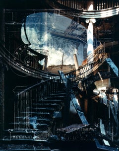 Andrew Moore - Details of a Stair, NYC, photographie 1988, imprimée d'après
