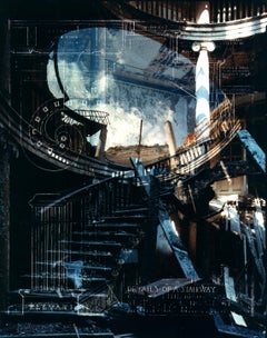 Andrew Moore - Detalles de una escalera, NYC, Fotografía 1988, Impreso después de