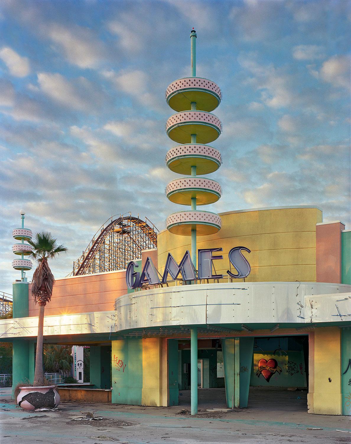 Andrew Moore - Games, New Orleans, Photography 2012, Printed After