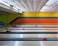 Bowling Lanes, Governors Island, New York City, 2004 - Andrew Moore (Colour)