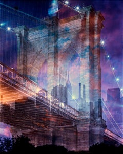 Brooklyn Bridge {montage} (60"x50")