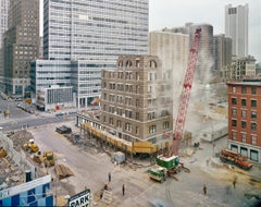 La déstruction du Coffee Excahange NYC 1981 (40"x50")