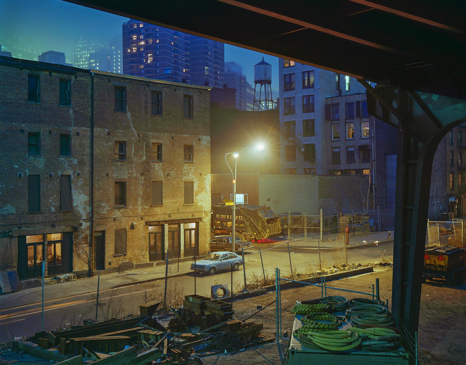 Andrew Moore Color Photograph - Dover Street NYC (30"x40")