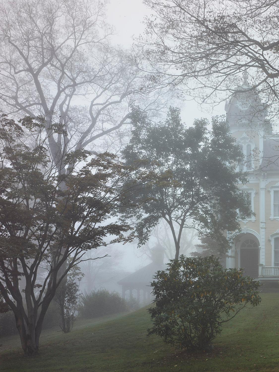 Andrew Moore Color Photograph - Empire in fog_RHBK (50"x40")