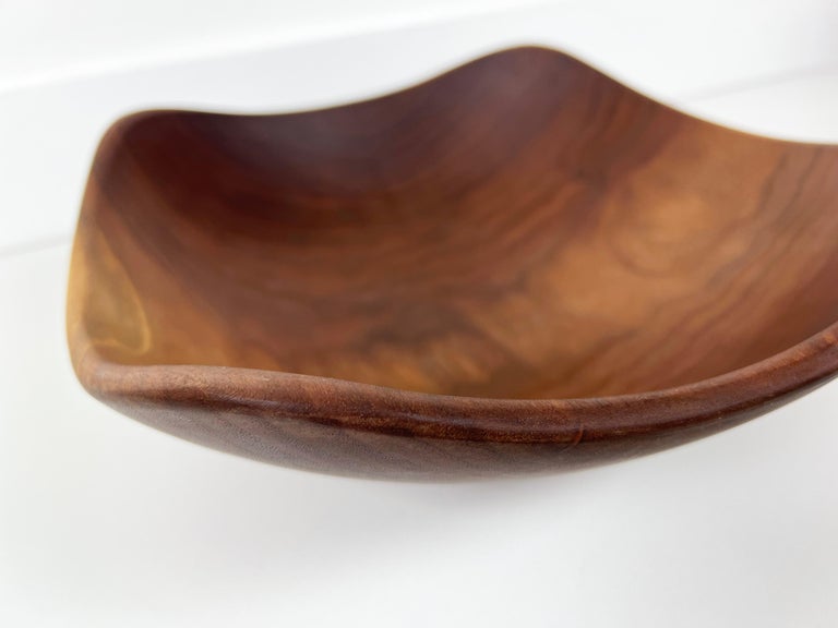Andrew Pearce Medium Echo Walnut Serving Bowl For Sale at 1stDibs