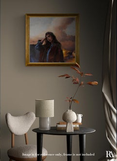Denim Jacket - 21st Century Contemporary Realism Oil Painting