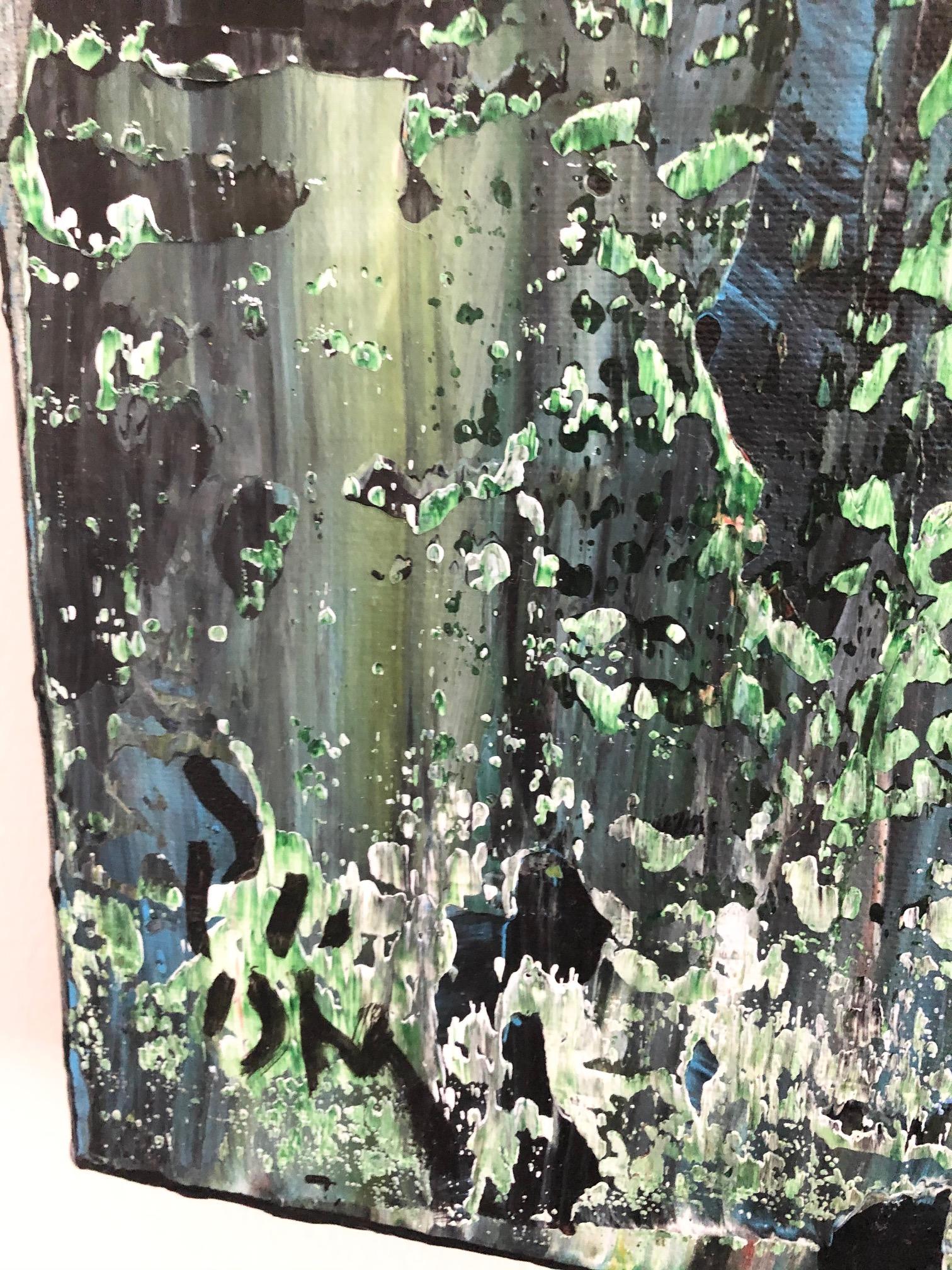 Moderno Andrew Plum Festa delle luci di Diwali Pittura astratta contemporanea 2013 in vendita