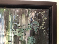 Andrew Plum Louisiana Blues Contemporary Abstract Painting, 2009