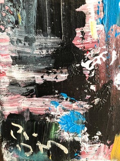 Andrew Plum Pittura astratta contemporanea del souk di Marrakech, 2008