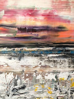 Andrew Plum Sea Sprites Contemporary Abstract Painting, 2018