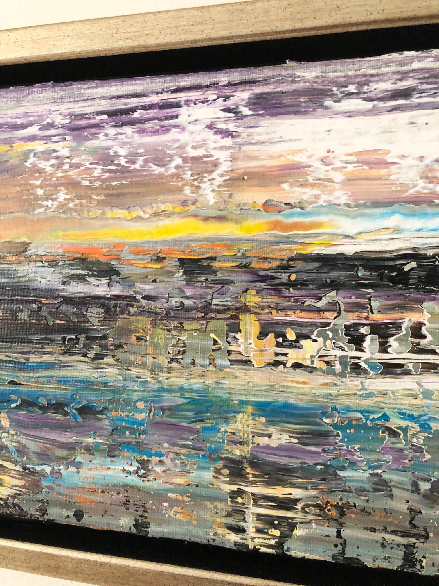 Andrew Plum Venus Sonnenaufgang Zeitgenössische abstrakte Malerei, 2020 im Angebot 1