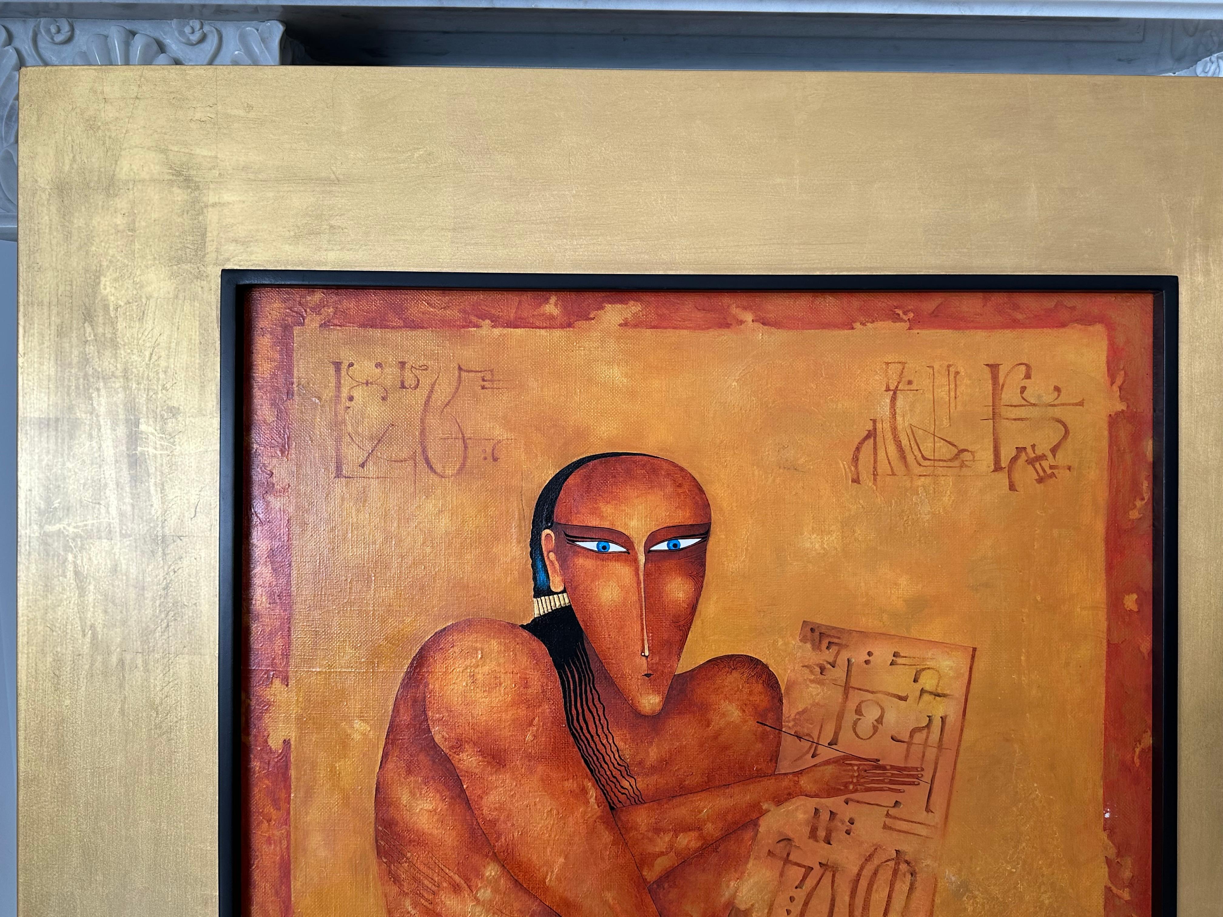 Pittura contemporanea olio su tela 
