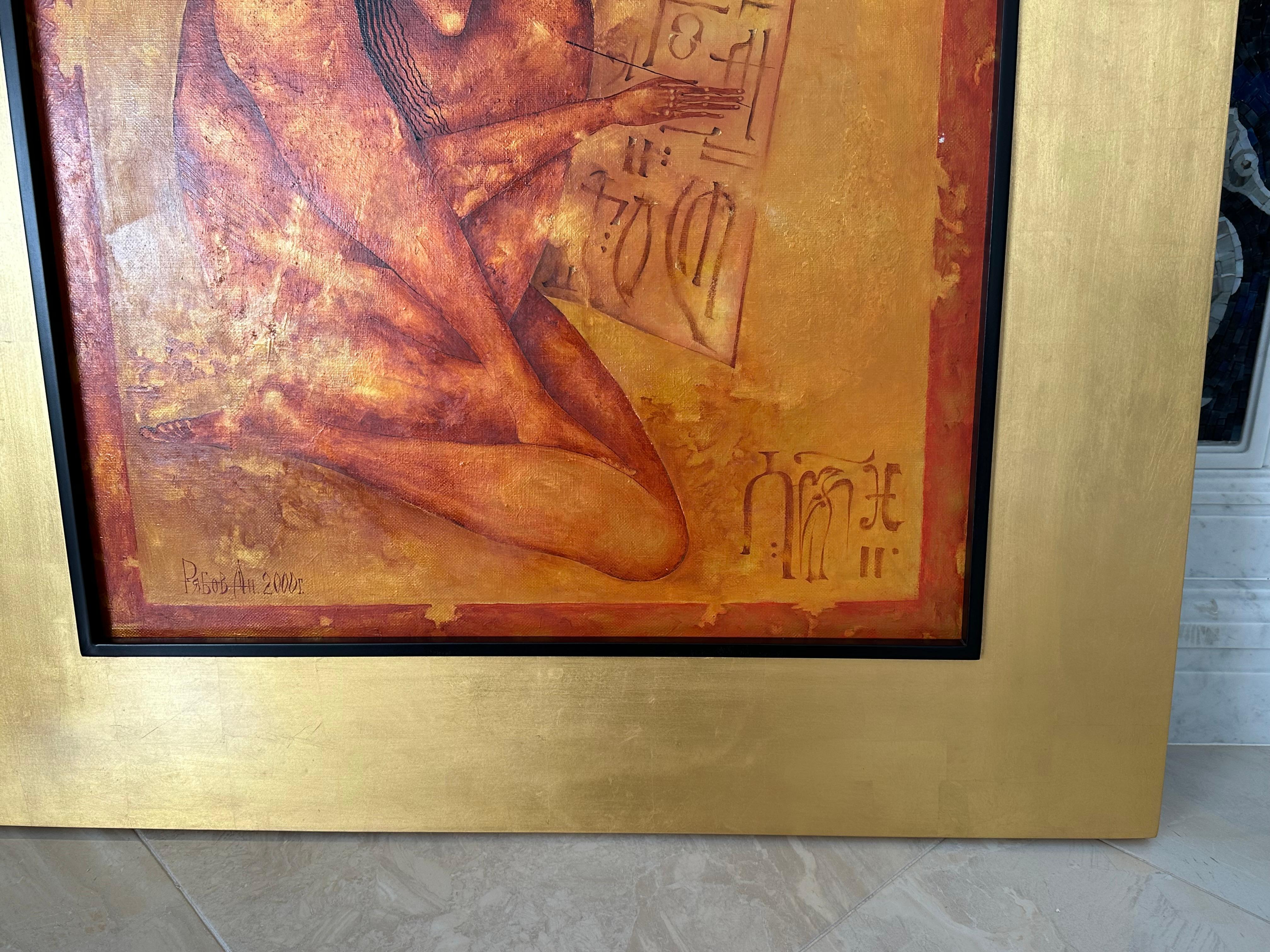 Pittura contemporanea olio su tela 