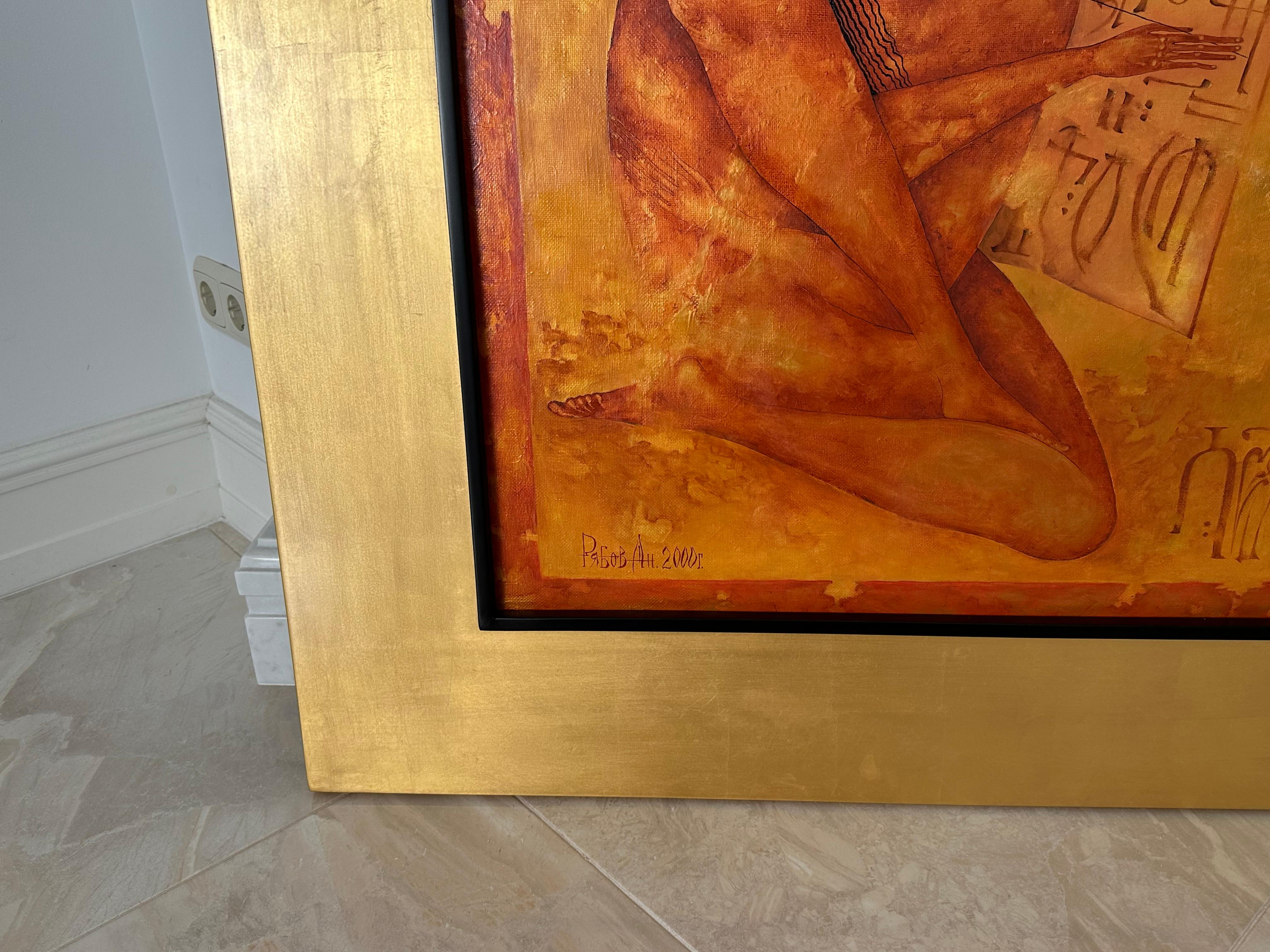 Pittura contemporanea olio su tela 