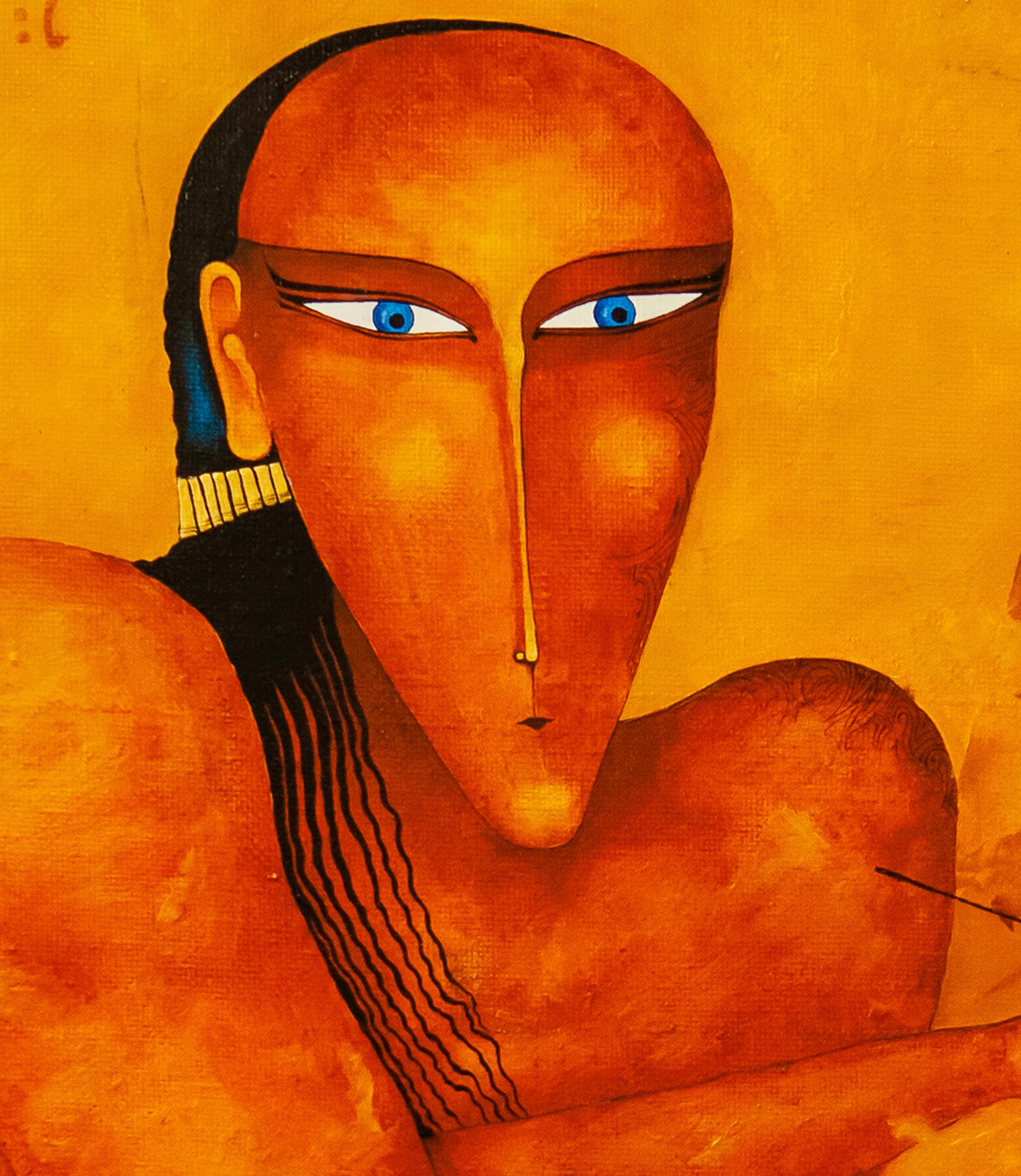 Dipinto a mano Pittura contemporanea olio su tela 