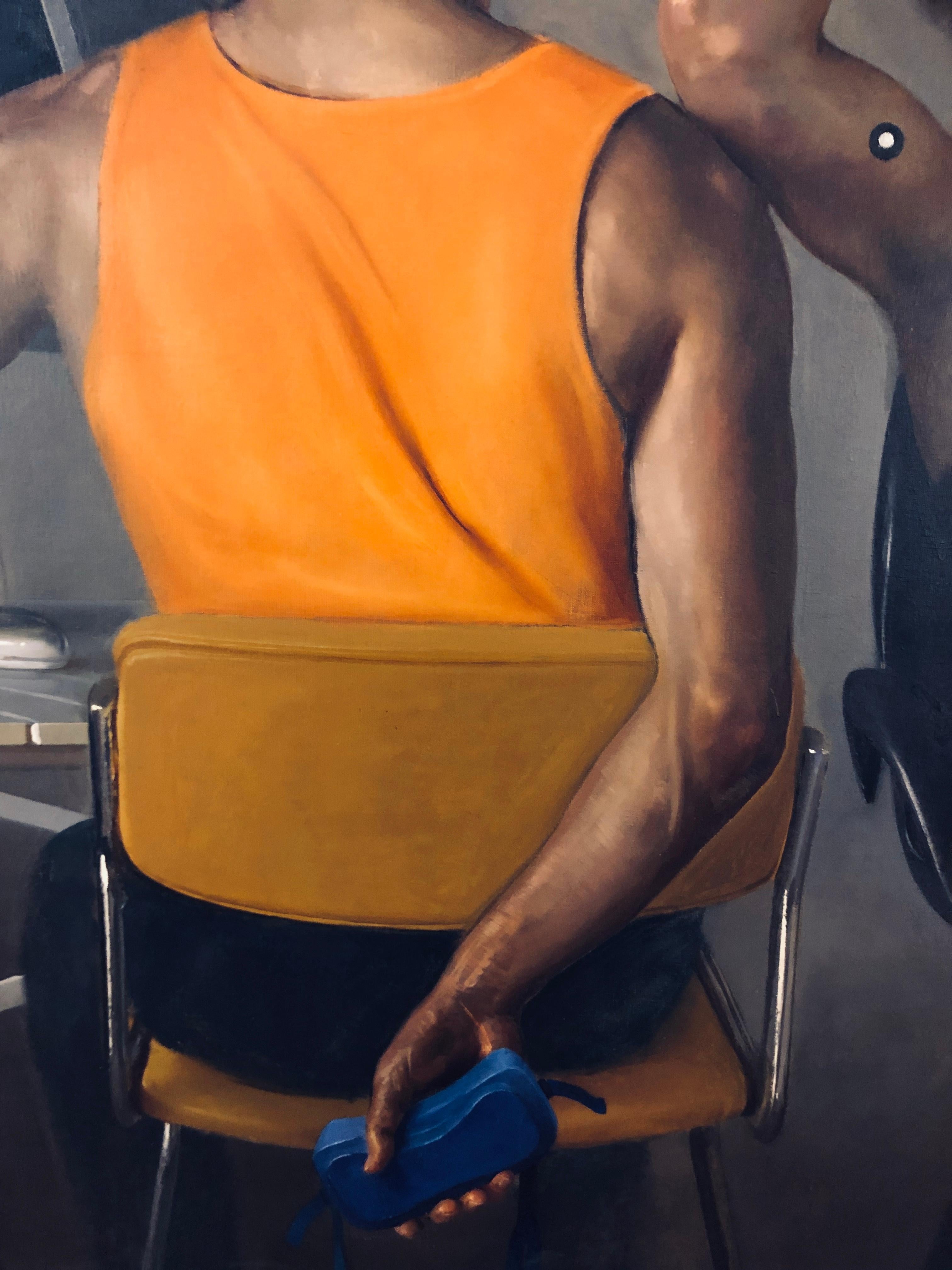 Artist Statement—Motion Capture Studio Series.  Andrew S. Conklin, a native of Chicago, Illinois, is a figurative painter. Conklin's paintings are a product of his direct interaction with the figure model, unmediated by photography. While he uses