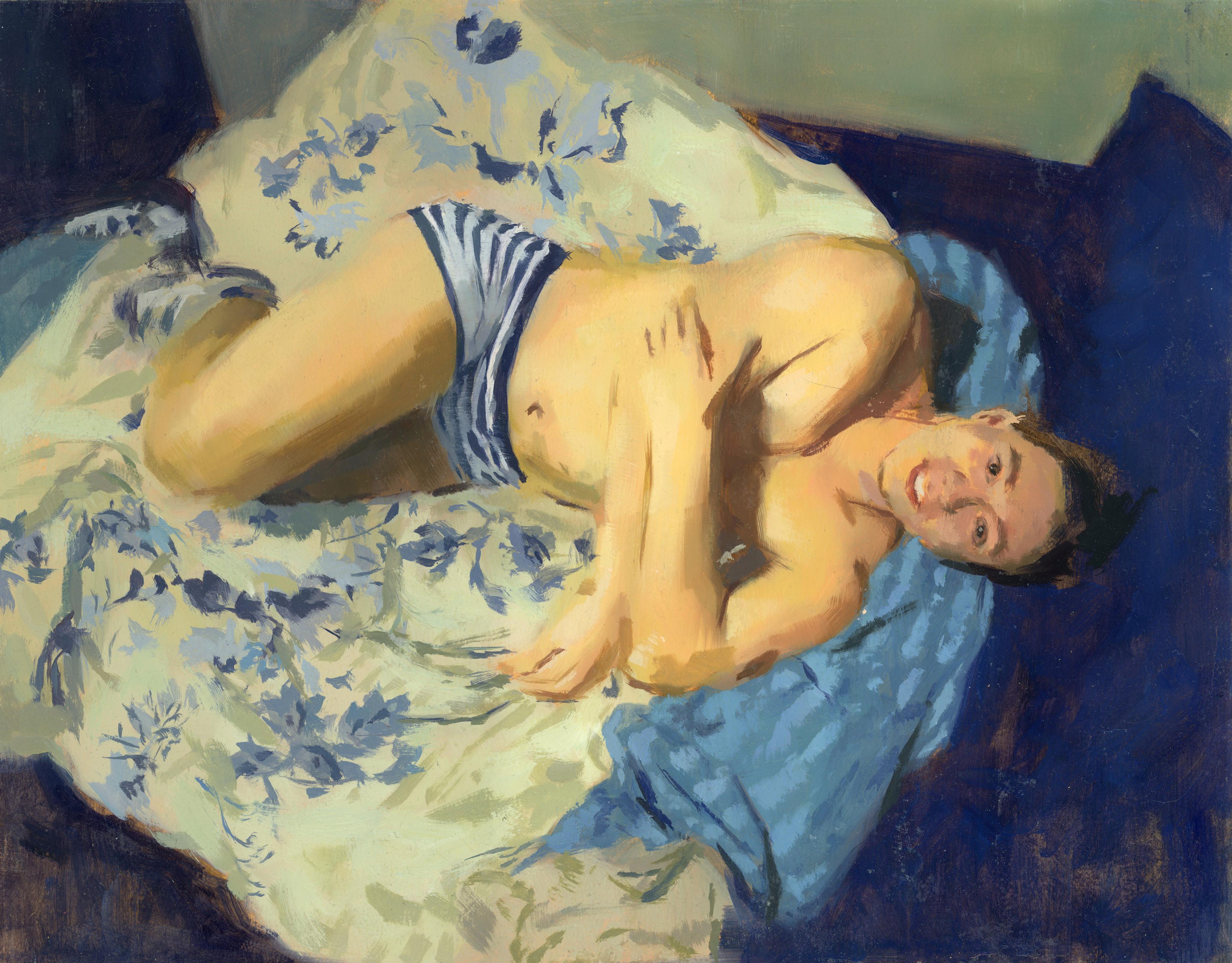 Andrew Scheglov Nude Painting - Pan I