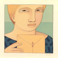 Woman with Envelope