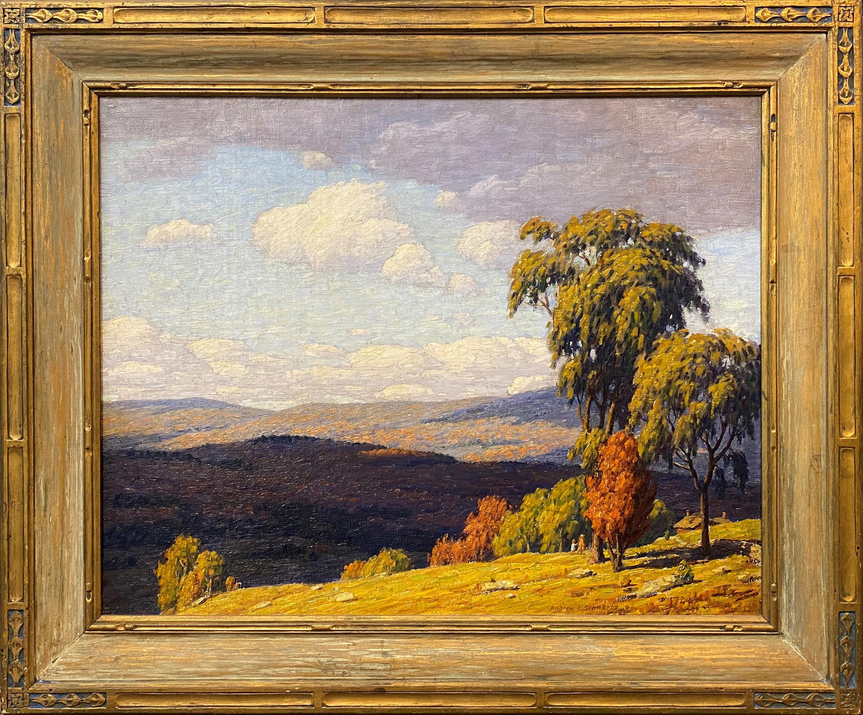 Andrew Thomas Schwartz Landscape Painting - Autumn Landscape