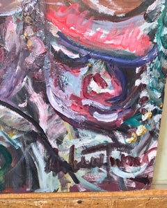 African American Realist Painting 3 Ladies Folk Art Outsider Art Andrew Turner