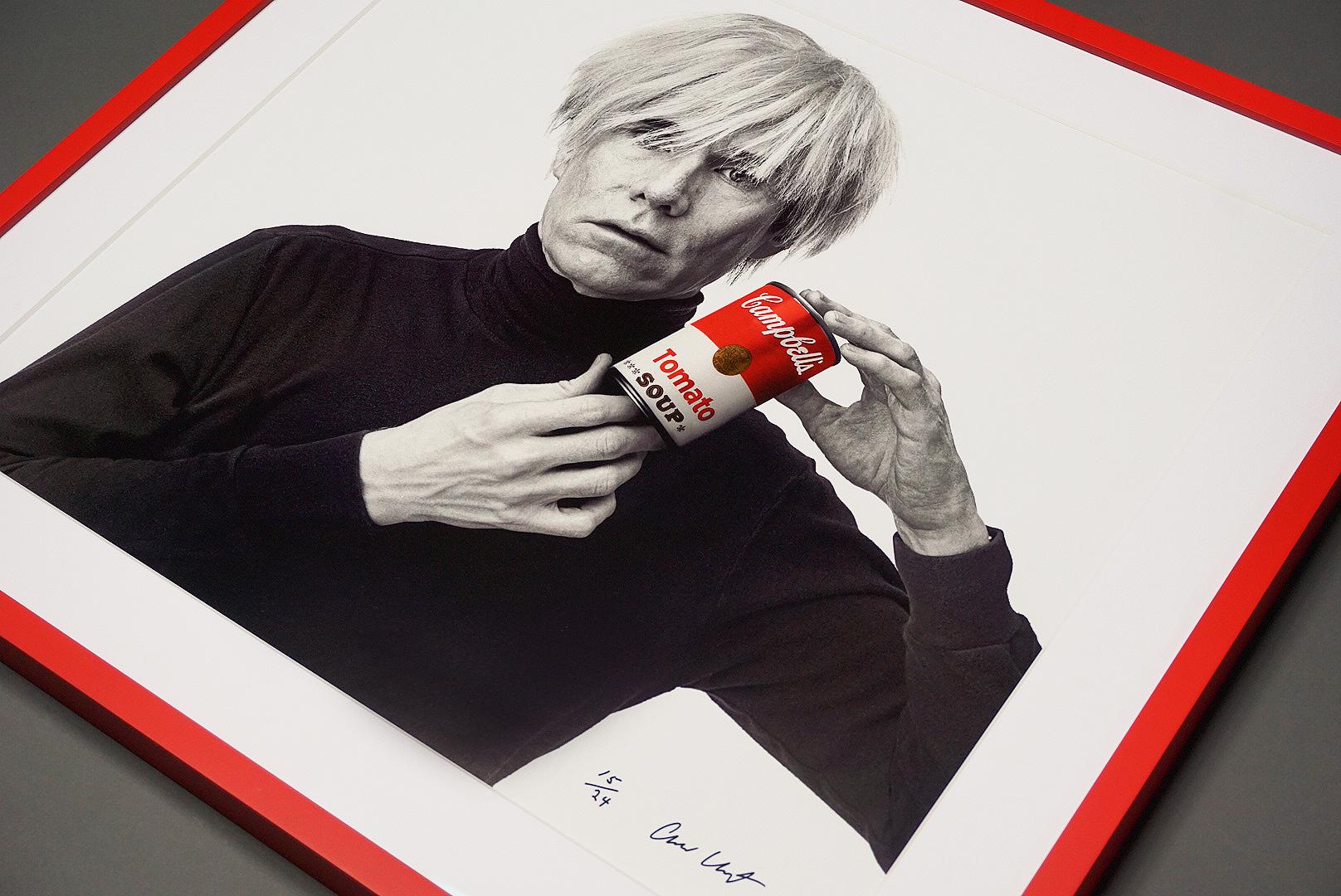 Andrew Unangst, Andy Warhol with Red Campbell's Soup Can, 1985/2017 5