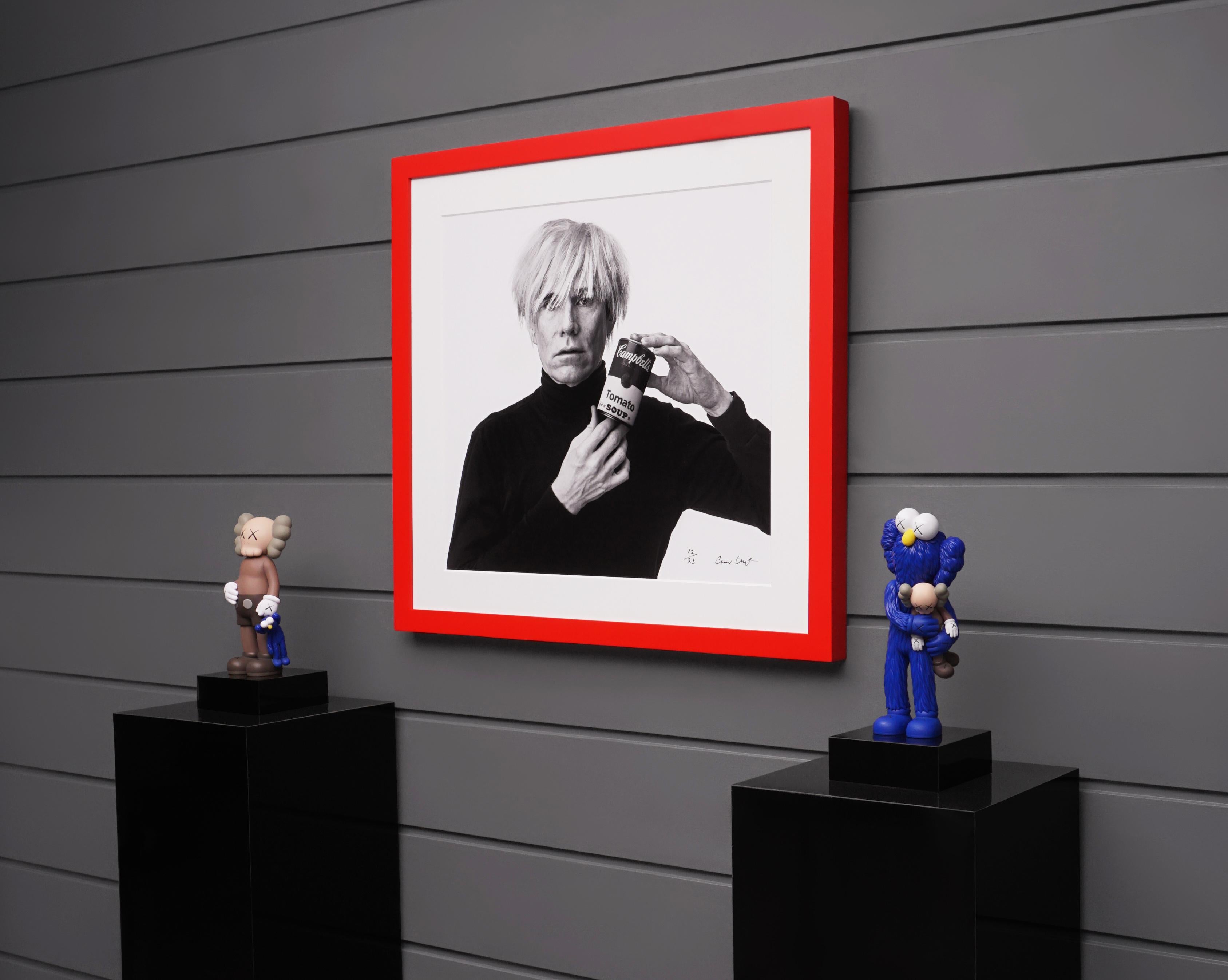 Andrew Unangst, Archival 'Andy Warhol with Red Campbell's Soup', 2020 For Sale 3