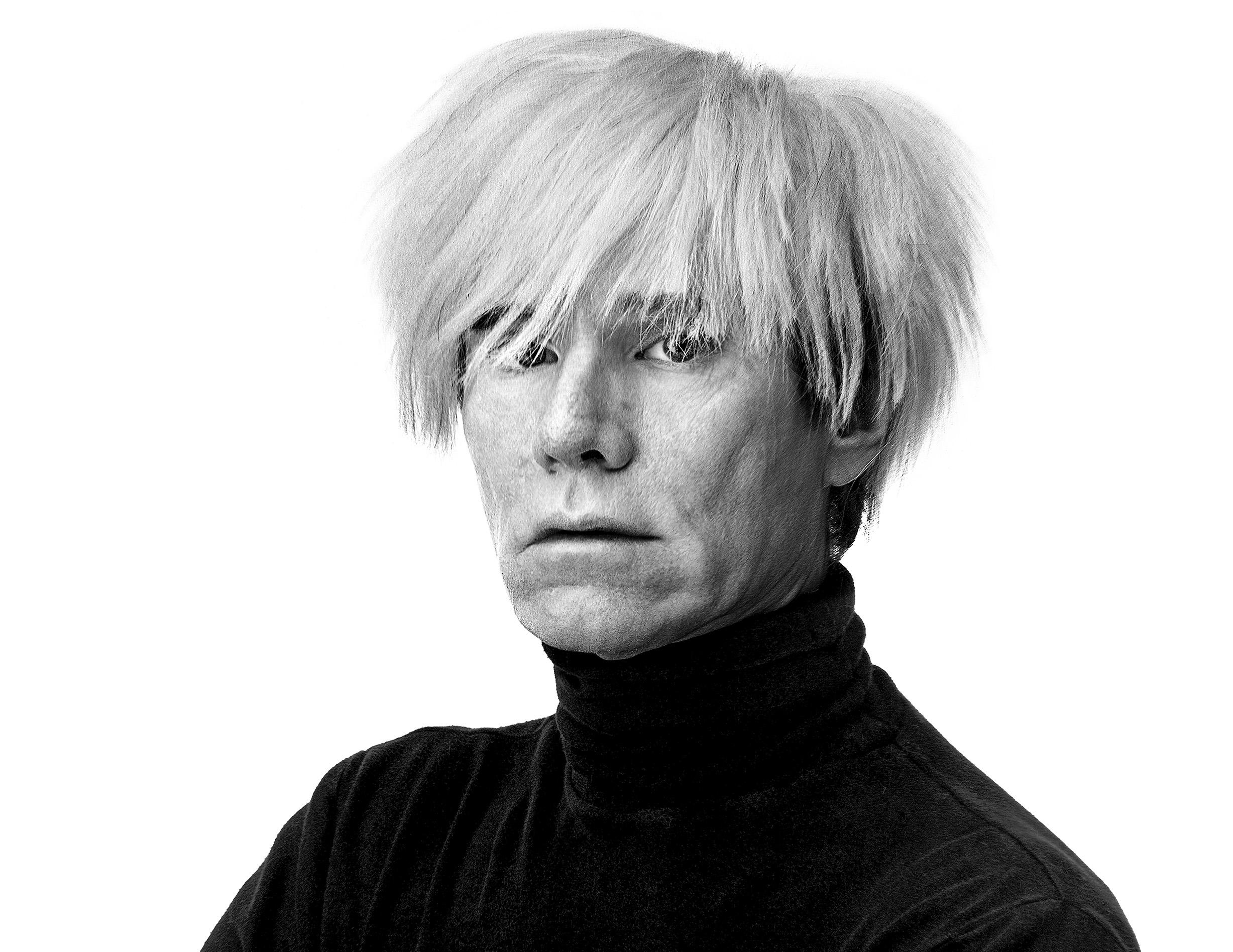 Andrew Unangst 'Archival Portrait of Andy Warhol' Photographic Print, 1985/2017 For Sale 1