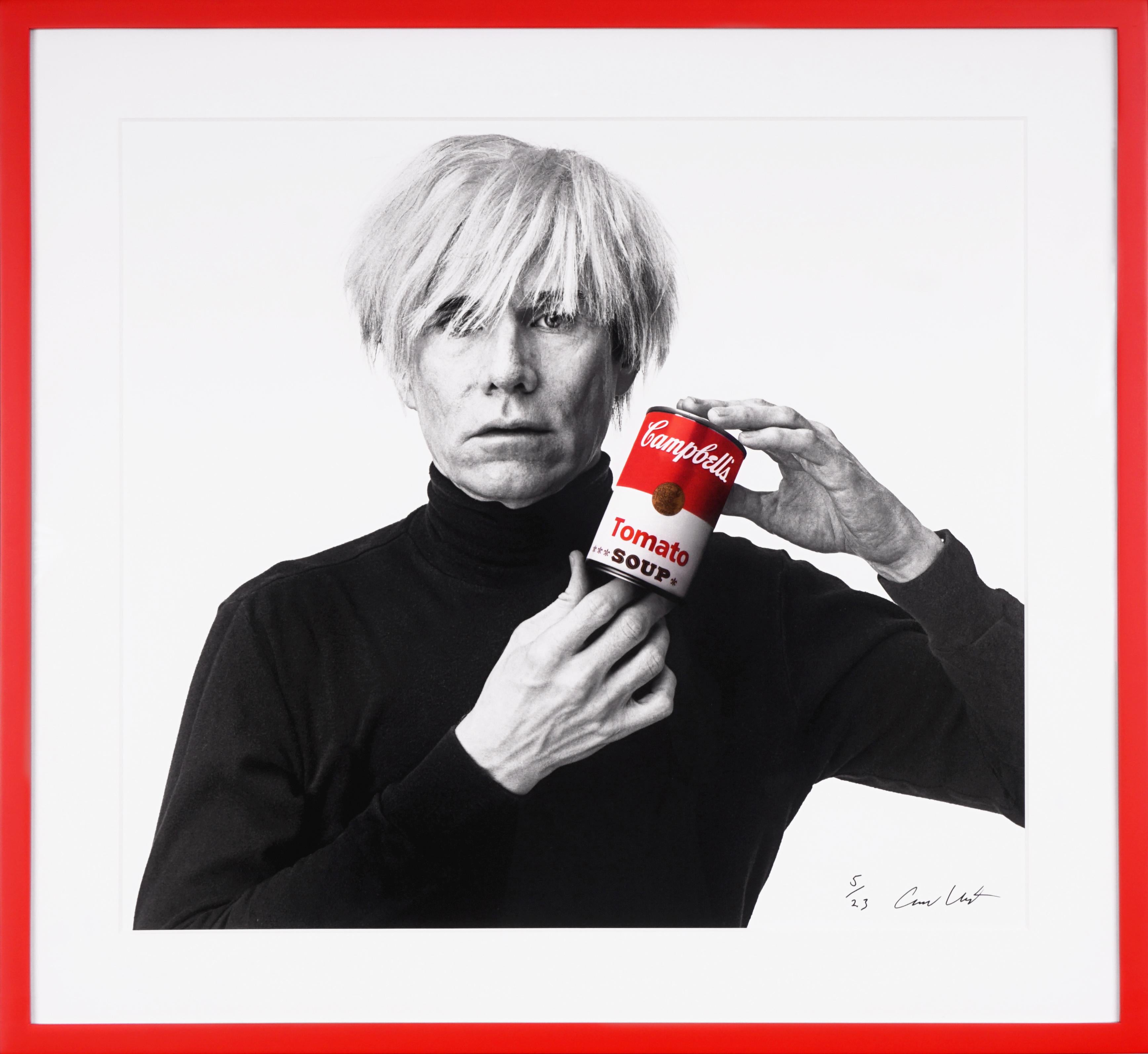 Archival 'Andy Warhol with Red Campbell's Soup', 2020