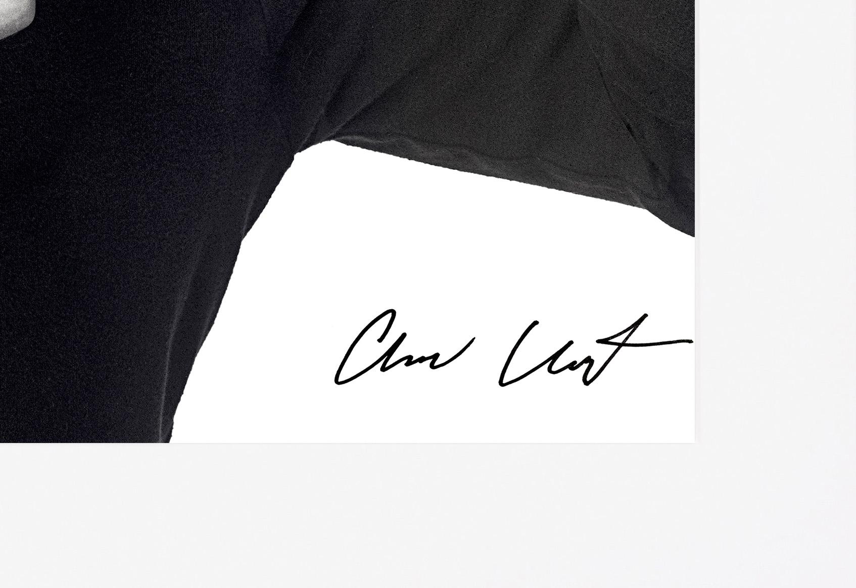 The archival photographic pop-art print, ‘Andy Warhol with Red Campbell’s Soup’  was created in 1985 by photographer Andrew Unangst. Taken in New York City, Unangst had the opportunity to meet and photograph Andy Warhol for a campaign with Vidal