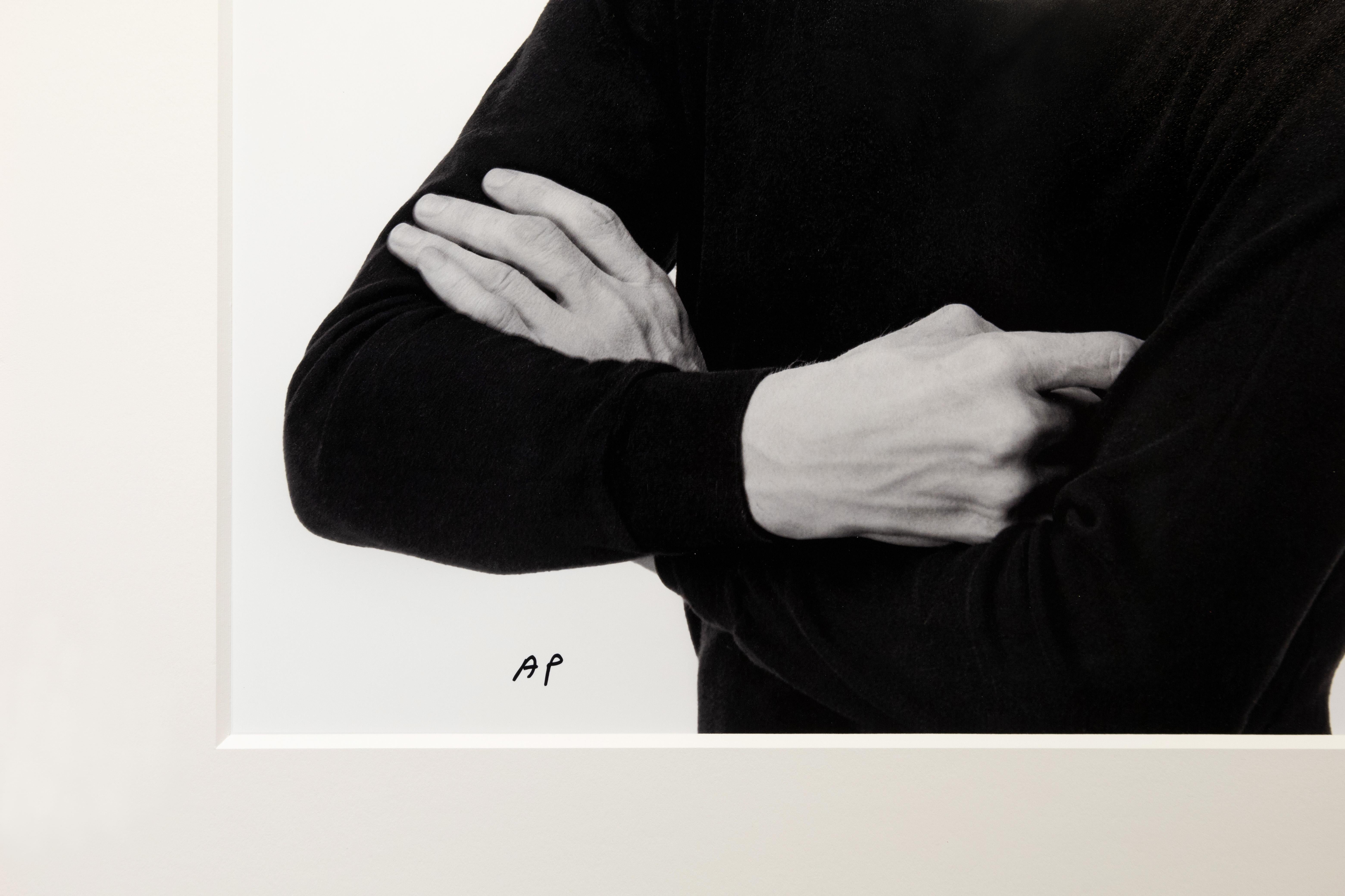 Archivfotografischer Fotodruck „Porträt von Andy Warhol“, 1985/2025 (Pop-Art), Photograph, von Andrew Unangst