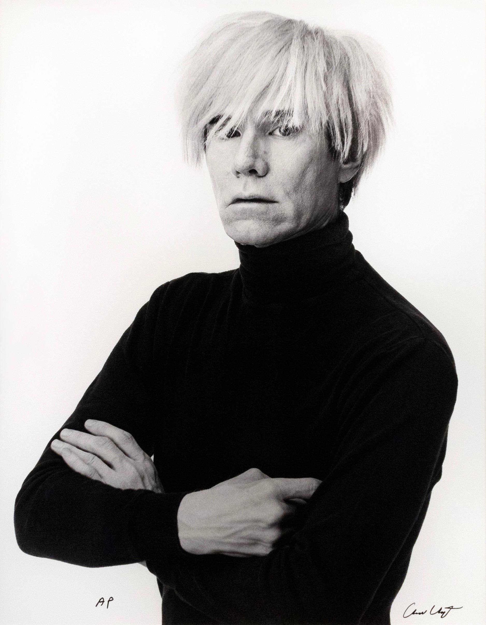 Archivfotografischer Fotodruck „Porträt von Andy Warhol“, 1985/2025 im Angebot 1