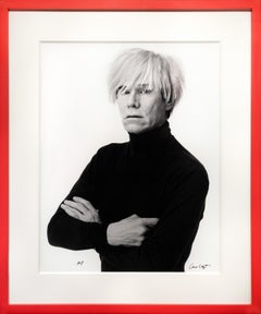 Archivfotografischer Fotodruck „Porträt von Andy Warhol“, 1985/2025