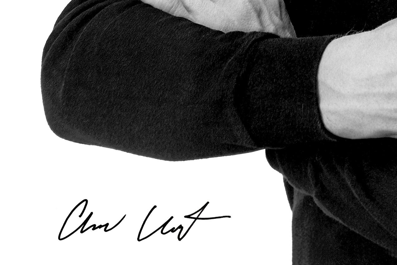 „Archivales Porträt von Andy Warhol“, Fotodruck, 1985/2017 (Schwarz), Portrait Photograph, von Andrew Unangst
