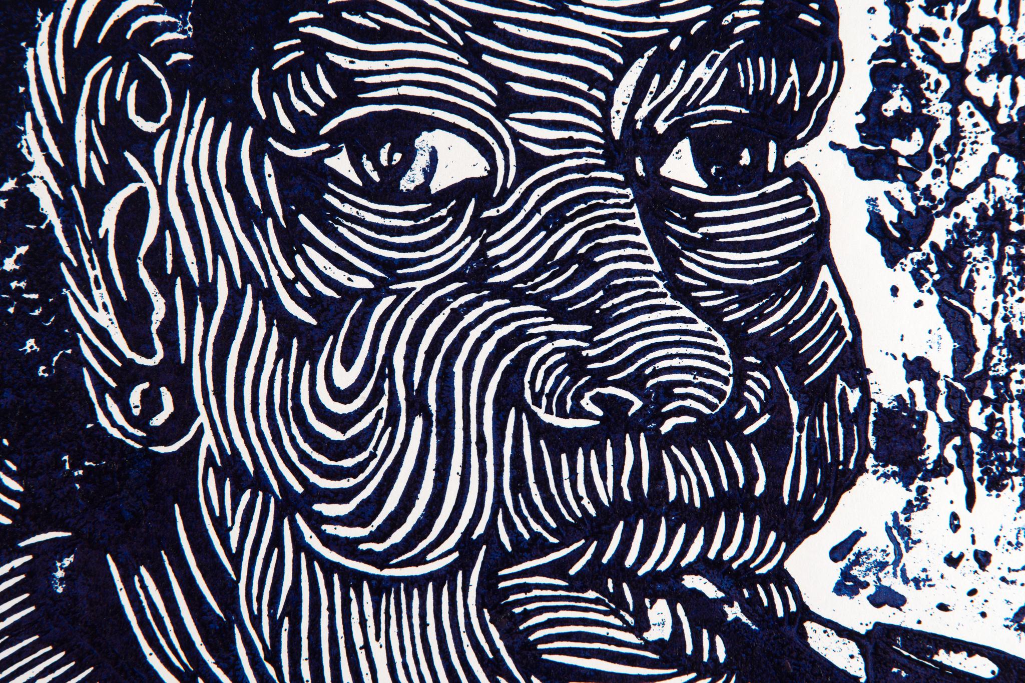 Das Porträt, Andrew van Wyk, Kartondruck auf Papier im Angebot 2