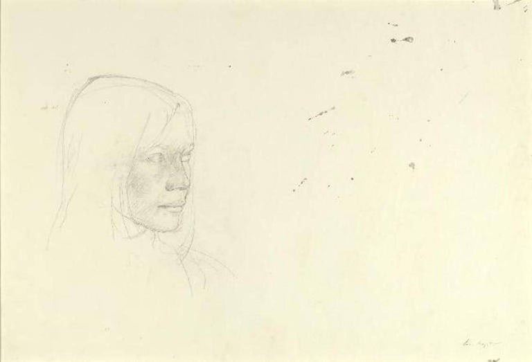 Andrew Wyeth Figurative Art - Her Daughter