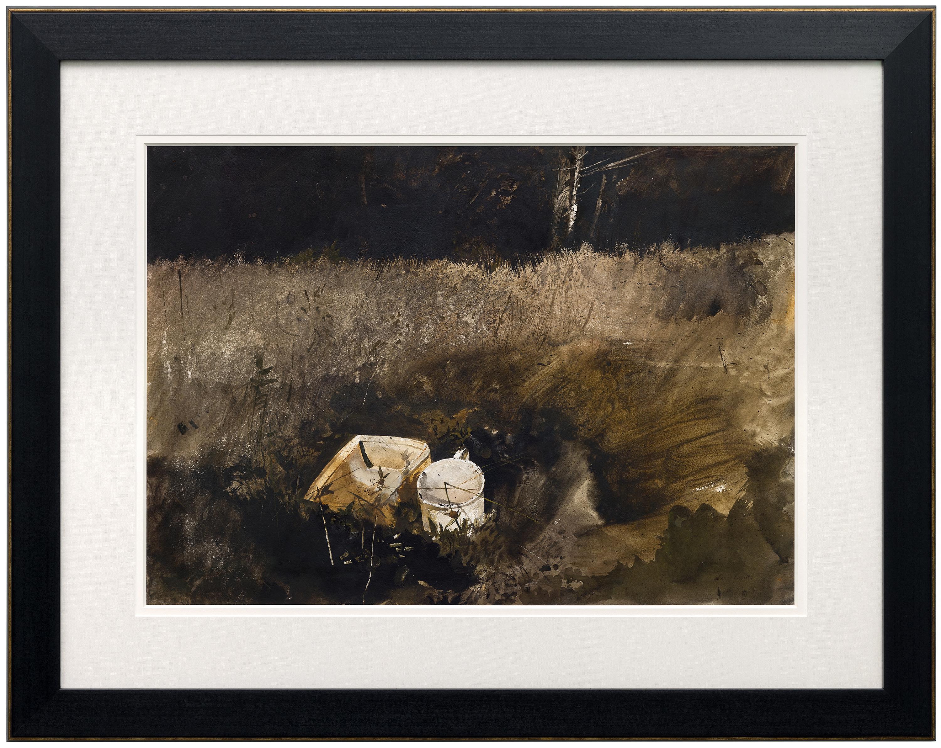 Cuarto y medio - Painting de Andrew Wyeth
