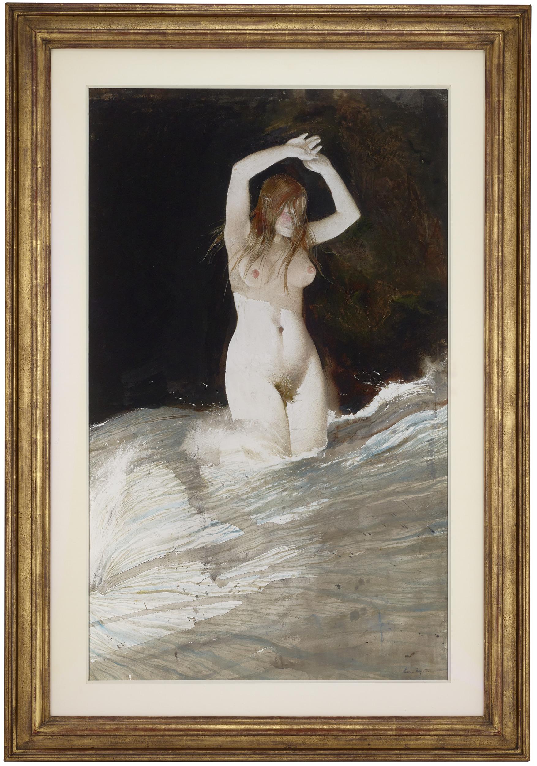 Surfen – Painting von Andrew Wyeth