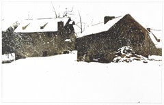 Andrew Wyeth, Brinton’s Mill, from The Four Seasons (after)