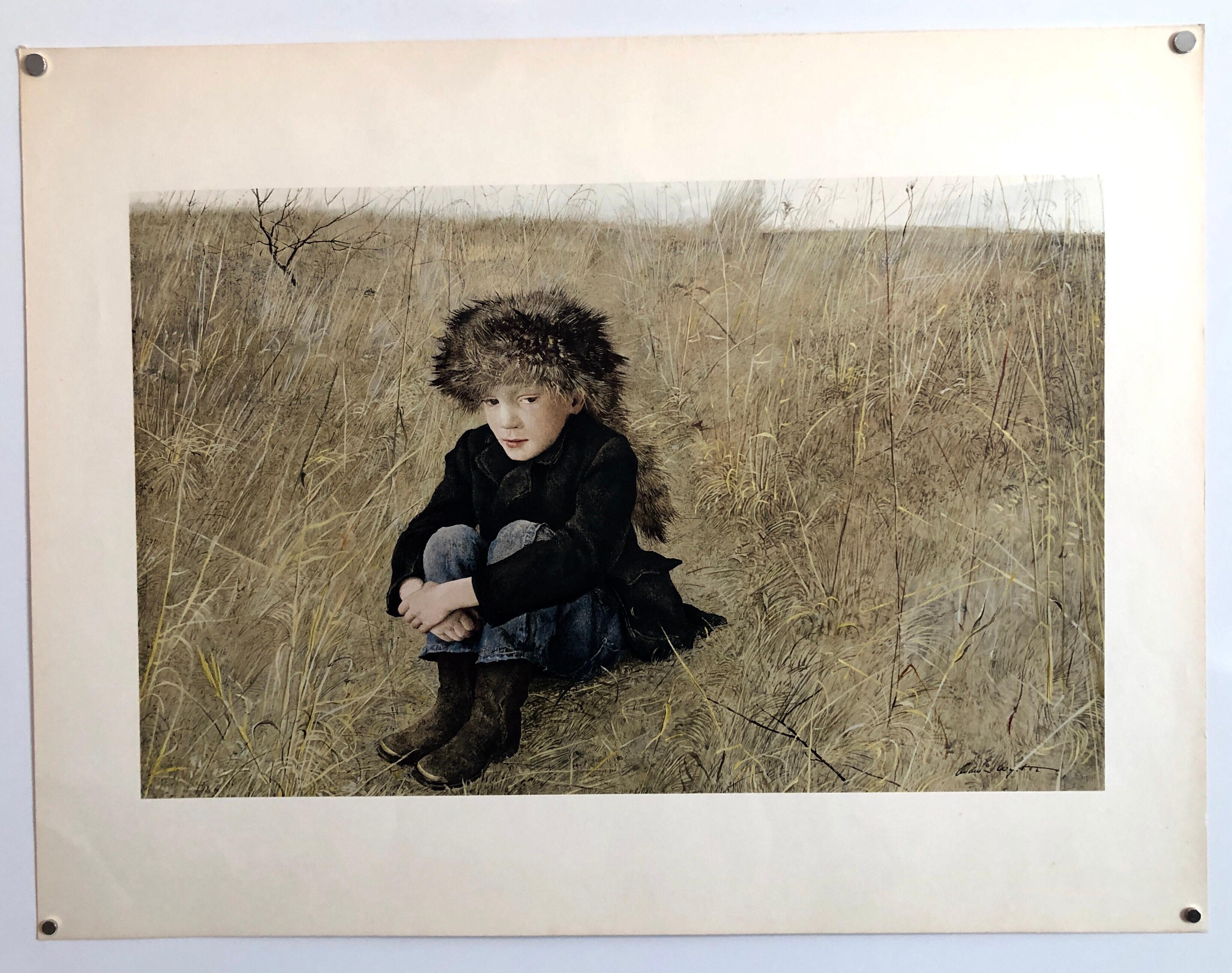 Seltener Collotype-Druck von Andrew Wyeth aus der signierten Edition Americana Kunstwerk, 1956 10