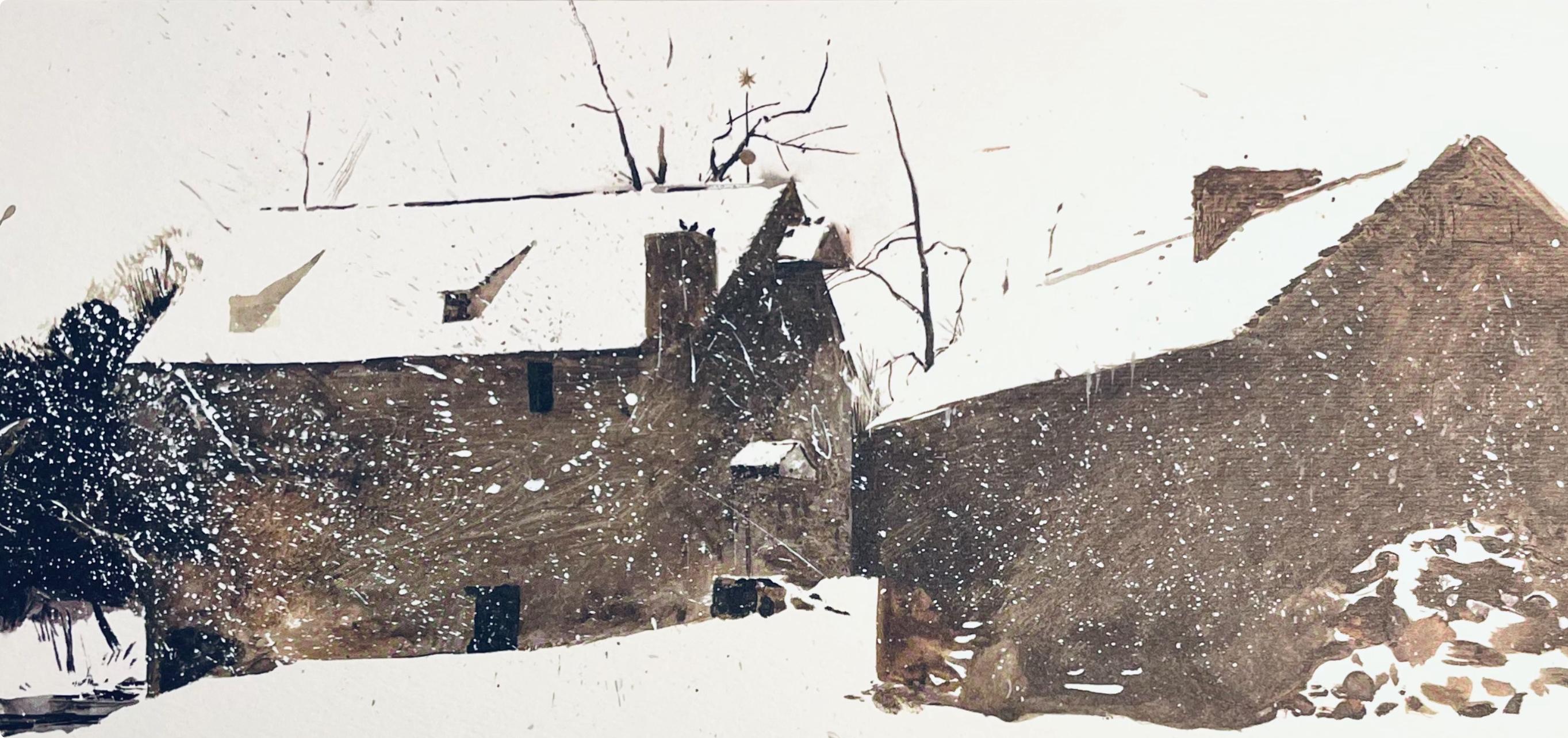 Wyeth, Brinton’s Mill, The Four Seasons (after) - Print by Andrew Wyeth