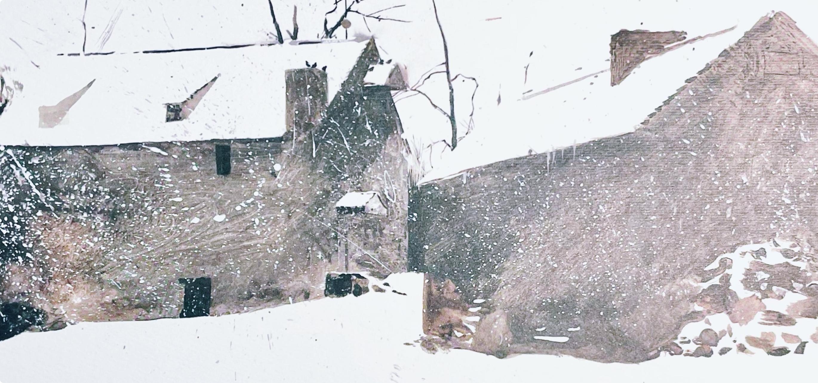 Wyeth, Brinton's Mill, The Four Seasons (d'après) - Print de Andrew Wyeth