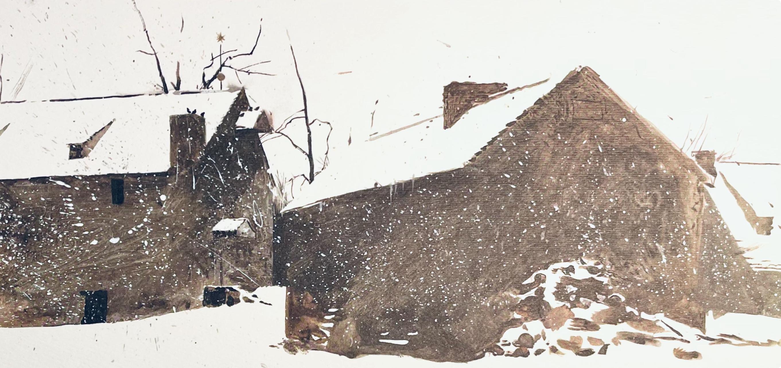 Wyeth, Brinton’s Mill, The Four Seasons (after) - American Realist Print by Andrew Wyeth