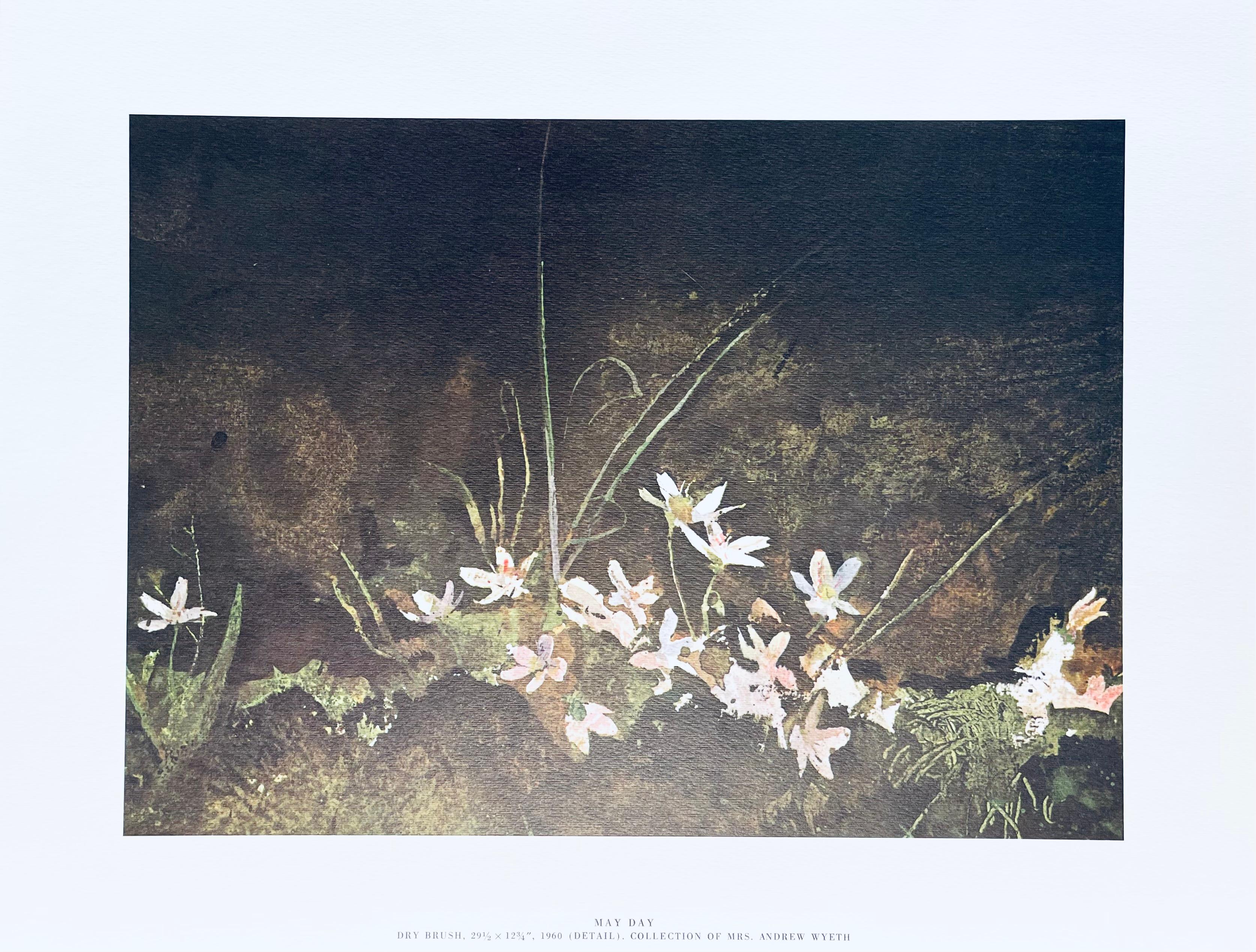 Wyeth, May Day, The Four Seasons (after) - American Realist Print by Andrew Wyeth