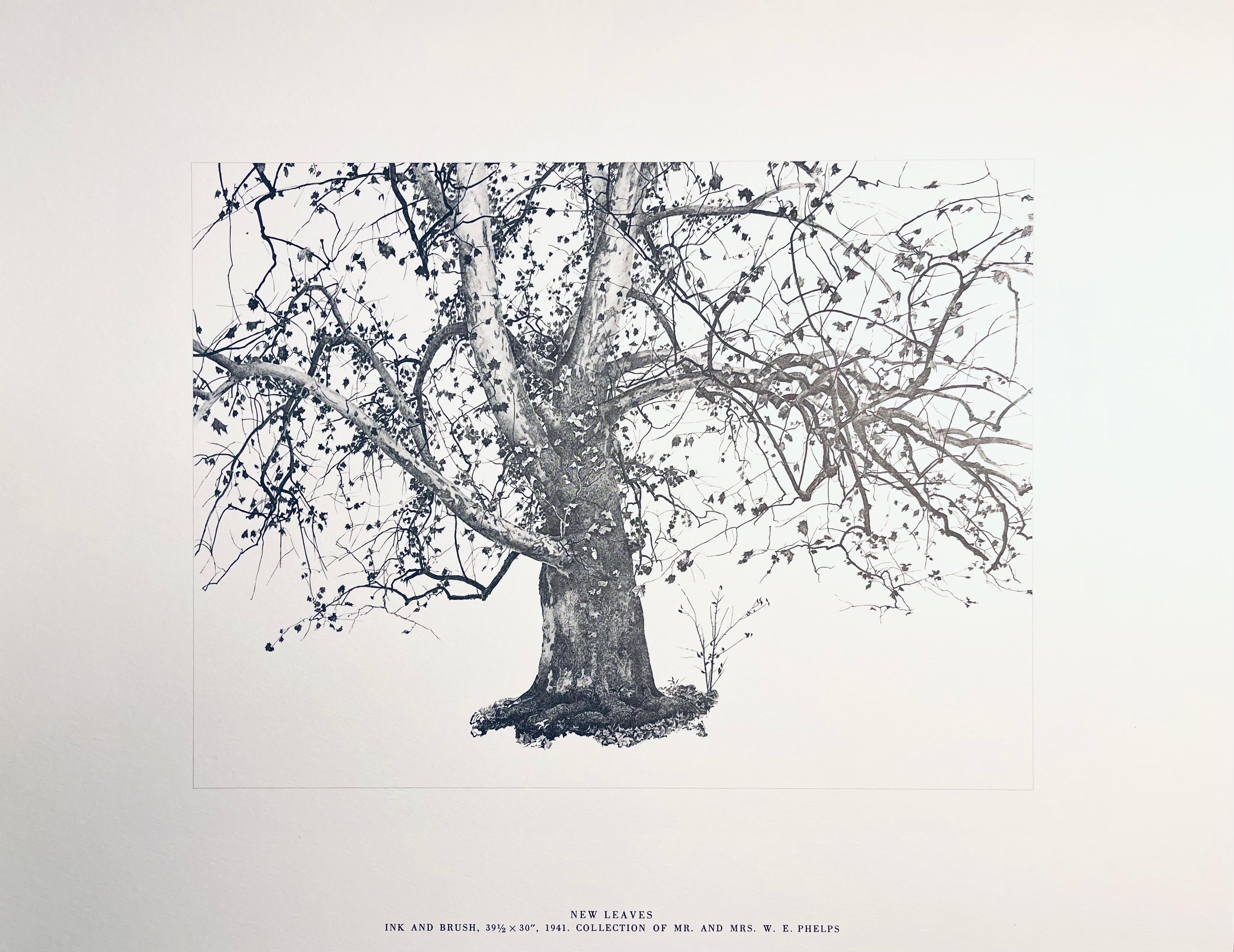 Wyeth, New Leaves, The Four Seasons (after) For Sale 1