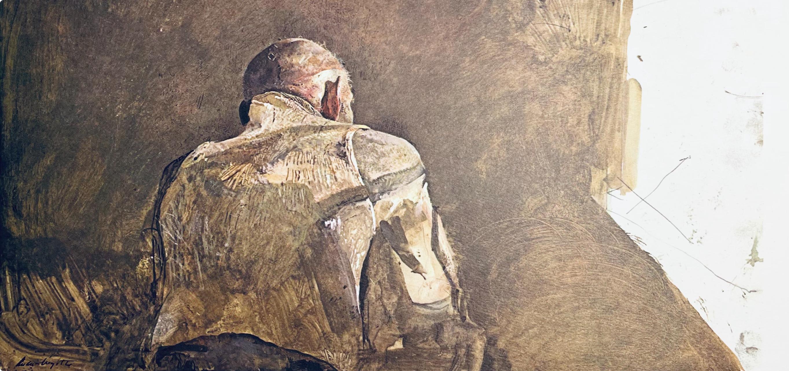 Wyeth, Spring Sun, The Four Seasons (after) - Print by Andrew Wyeth