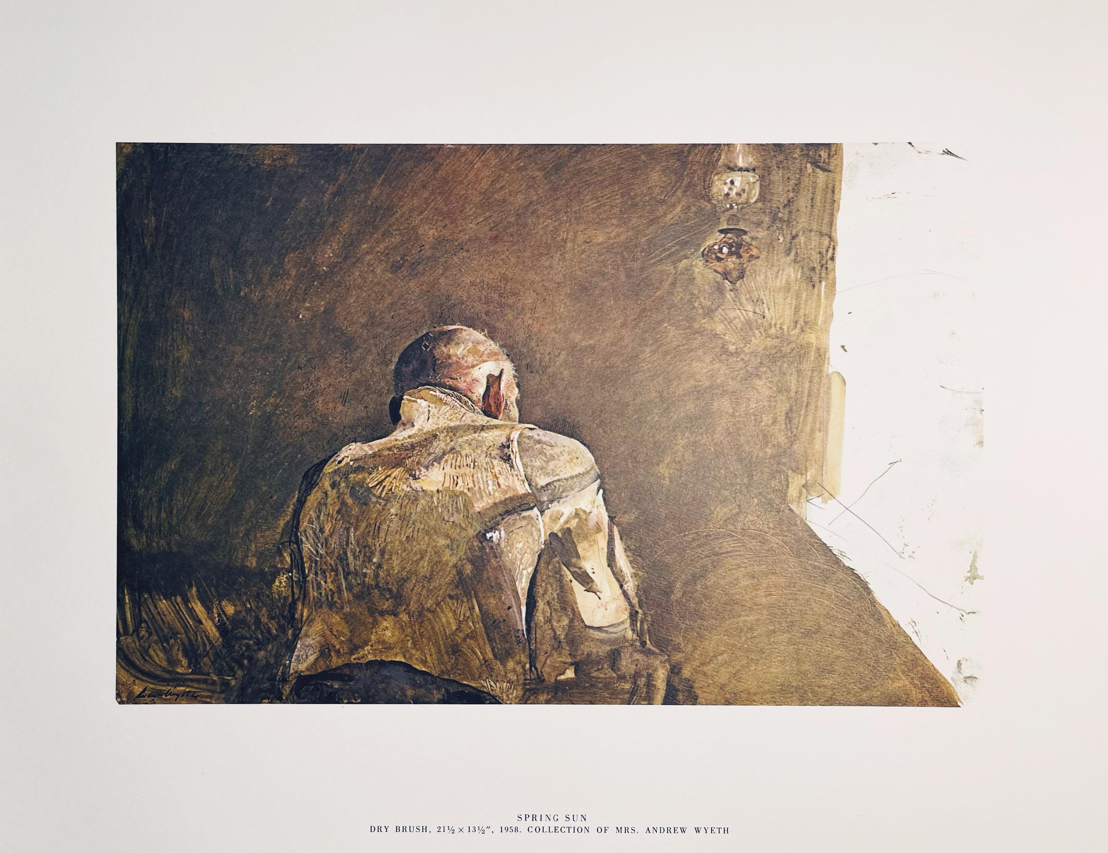 Lithograph in colors on vélin paper. Paper Size: 13 x 17 inches. Inscription: Signed in the plate and unnumbered, as issued. Notes: From the folio, The Four Seasons, Paintings and Drawings by Andrew Wyeth, 1962. Published and printed by Art in