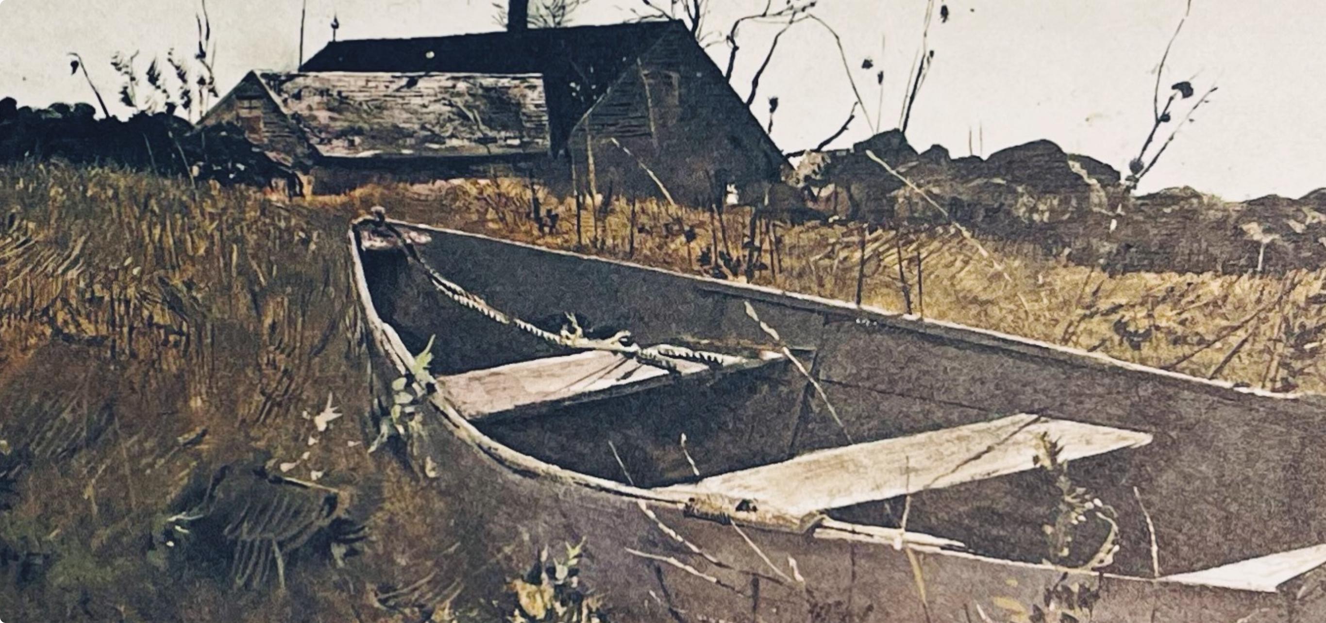Wyeth (tariff free*), Teel’s Island, The Four Seasons (after) - Print by Andrew Wyeth