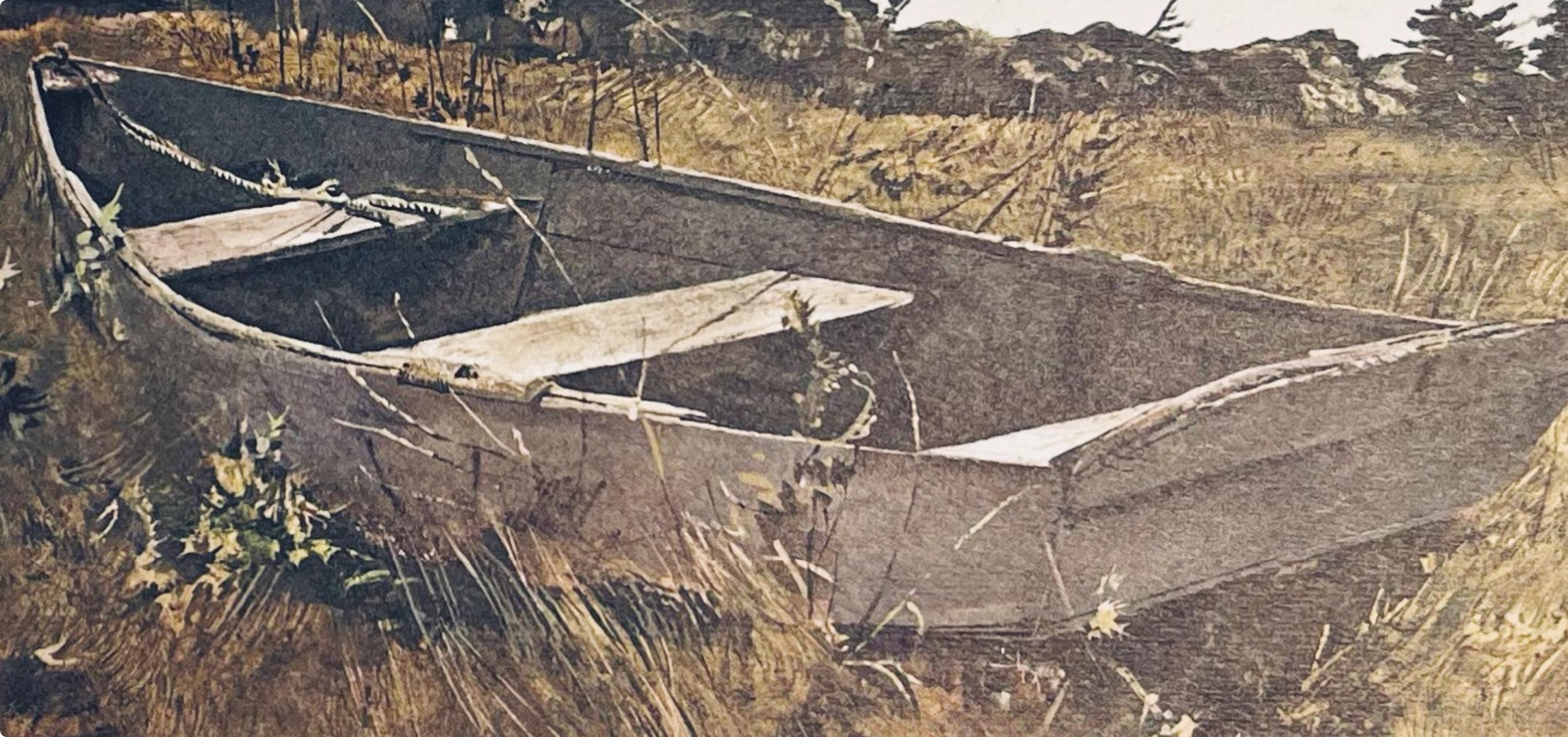 Wyeth (tariff free*), Teel’s Island, The Four Seasons (after) - American Realist Print by Andrew Wyeth